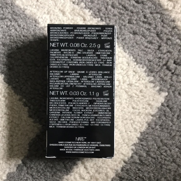 NIB NARS Laguna Set - Bronzing Powder & Afterglow Lip Balm - Picture 2 of 4